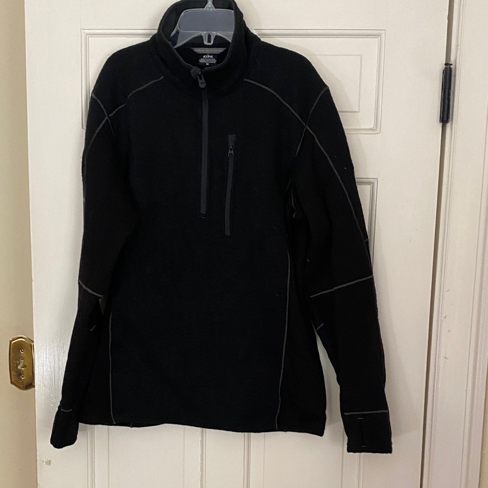 Kuhl Men's Black Zip-Up Sweater
